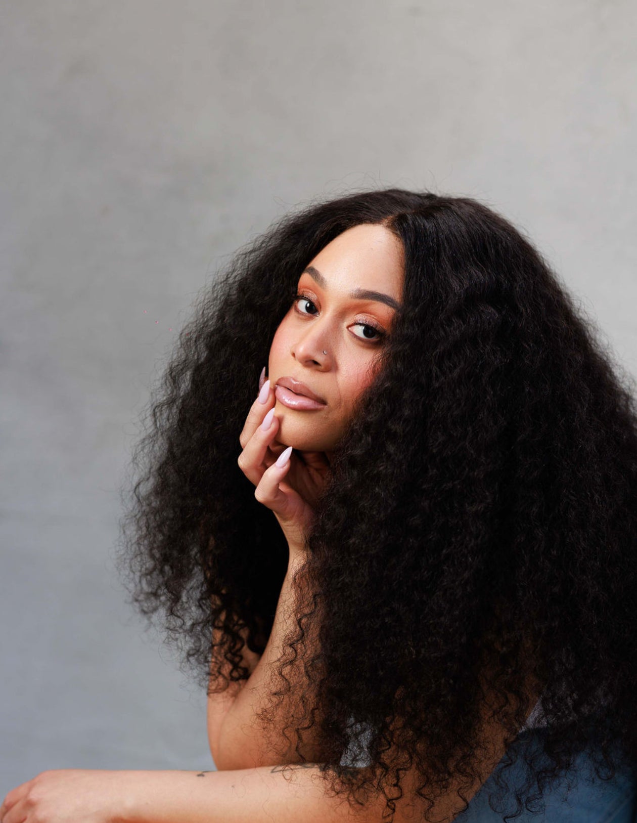 Burmese Curly Wig 5*5 closure