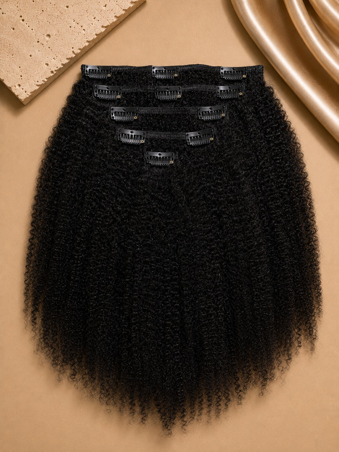Afro Kinky Coily Clip-ins